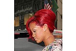 No more white for flame-haired Rihanna - The singer joked that her bed looks like a bloodbath in the morning, meaning that anything white is &hellip;