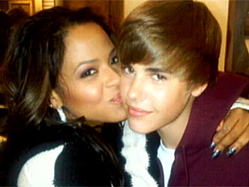 Christina Milian Dishes About Planting A Kiss On Justin Bieber