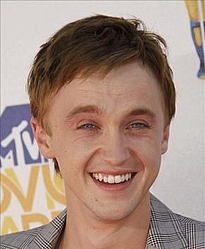 Tom Felton tees-off with his Harry Potter chums