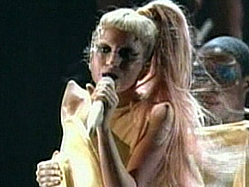 Lady Gaga Emerges From Egg To Perform &#039;Born This Way&#039; At The Grammys