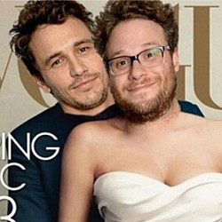 Seth Rogan and James Franco mock Kanye West Vogue cover