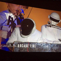 Arcade Fire trick Coachella crowd with fake Daft Punk guests