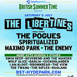 The Libertines confirm reunion for Hyde Park gig