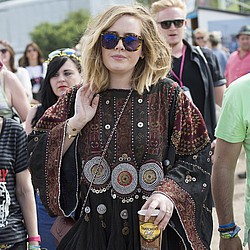 Adele &#039;soaking up the showbiz lifestyle&#039;