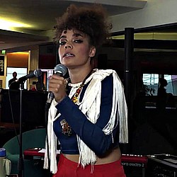 Andreya Triana performs in Virgin Clubhouse