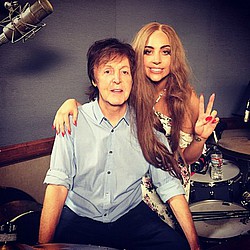 Gaga teams with Paul McCartney