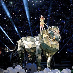 Katy Perry storms Super Bowl