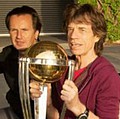 Mick Jagger handed Cricket Cup in Adelaide - Mick Jagger and Charlie Watts were greeted to a cricket fix in Adelaide when Don Bradman Jr placed &hellip;