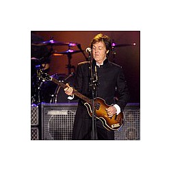 Paul McCartney laughs off stage fall