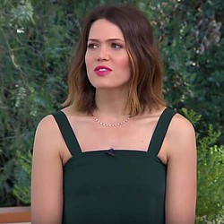 Mandy Moore is happy with her curves