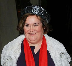 Susan Boyle rants at hotel staff after she thought they were laughing at her