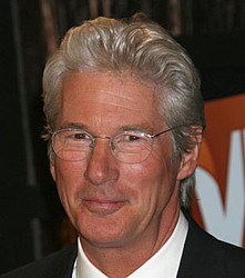 Richard Gere and family visit Balinese temple