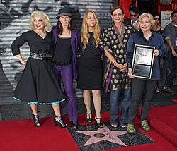 Go-Go`s get star on the Hollywood Walk of Fame