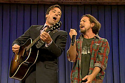 Pearl Jam Debuts &#039;Ole&#039;, Jimmy Fallon &amp; Vedder Sing &#039;Balls In Your Mouth&#039;