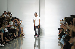 Kanye West Lets Fur Fly in Paris Fashion Week Debut