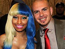 Nicki Minaj And Pitbull Celebrate AMA Nominations