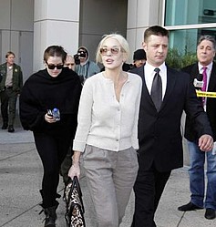 Lindsay Lohan looking demure for latest court appearance