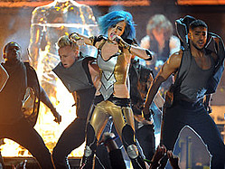 Katy Perry Debuts New Track At Grammys