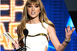 Taylor Swift Wins Entertainer Of The Year At ACM Awards - As the only girl in an all-male category, Taylor Swift faced some long odds to win her second &hellip;