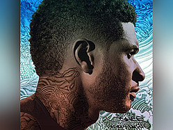Usher Sports Neck Tattoo On Looking 4 Myself Cover