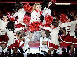 Madonna Kicks Off &#039;MDNA&#039; Tour Wrapped In Israeli Flag