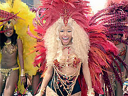 Nicki Minaj Is Big Pimpin&#039; In &#039;Pound The Alarm&#039; Video