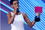 Rihanna Wins VMA Video Of The Year For &#039;We Found Love&#039; - LOS ANGELES — Rihanna clearly enjoyed herself at Thursday&#039;s VMAs, giggling and getting serenaded &hellip;
