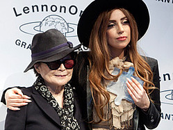 Lady Gaga Receives Peace Award From Yoko Ono