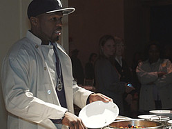 50 Cent Serves Up Thanksgiving Meals To NY Sandy Victims
