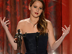 Jennifer Lawrence Comes Undone And More SAG Awards Highlights