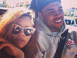 Chris Brown And Rihanna Bust Breakup Rumors With Convertible Photo