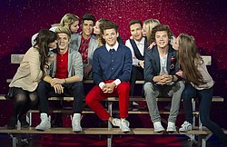 One Direction wax figures unveiled to fans at Madame Tussauds
