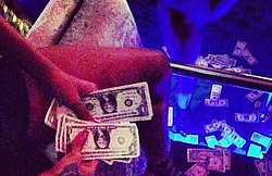 Rihanna spends $8,000 on strippers